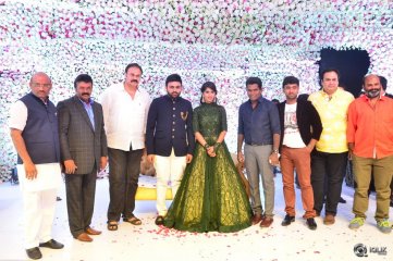 Celebs at Talasani Srinivas Yadav Daughter Wedding Reception